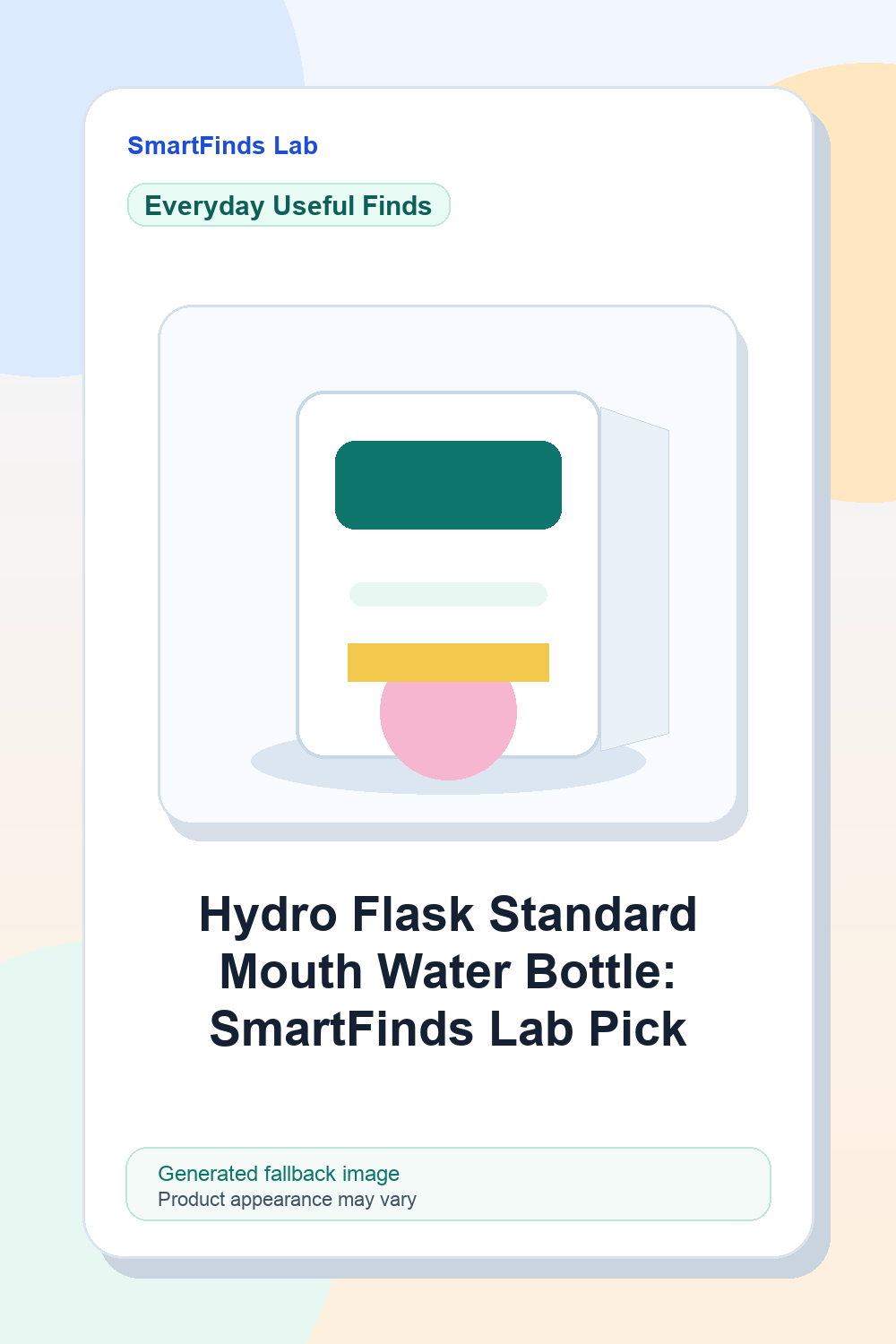 Hydro Flask Standard Mouth Water Bottle