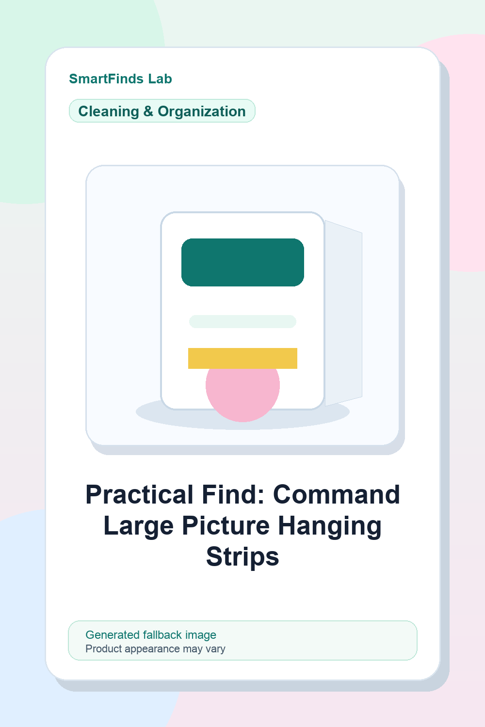 Command Large Picture Hanging Strips