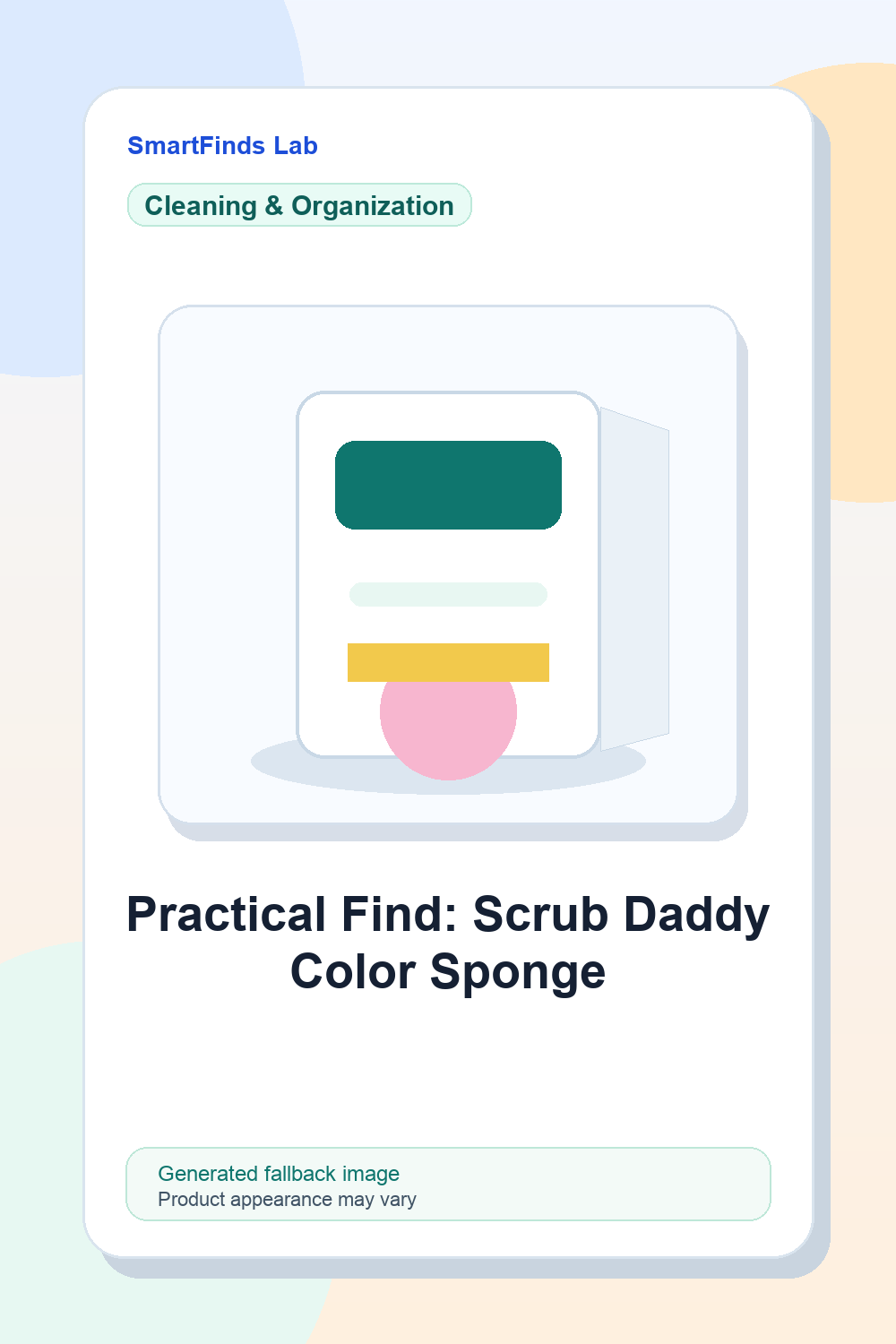 Scrub Daddy Color Sponge