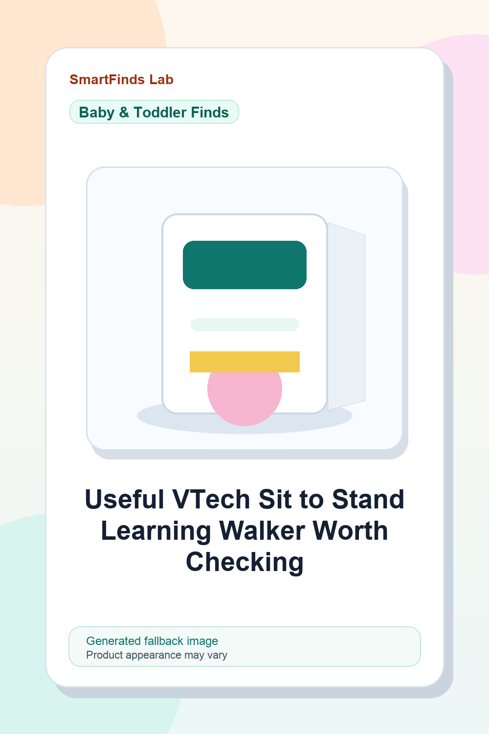 VTech Sit-to-Stand Learning Walker